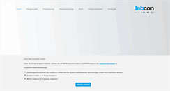 Desktop Screenshot of labcon-owl.de