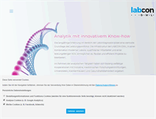 Tablet Screenshot of labcon-owl.de